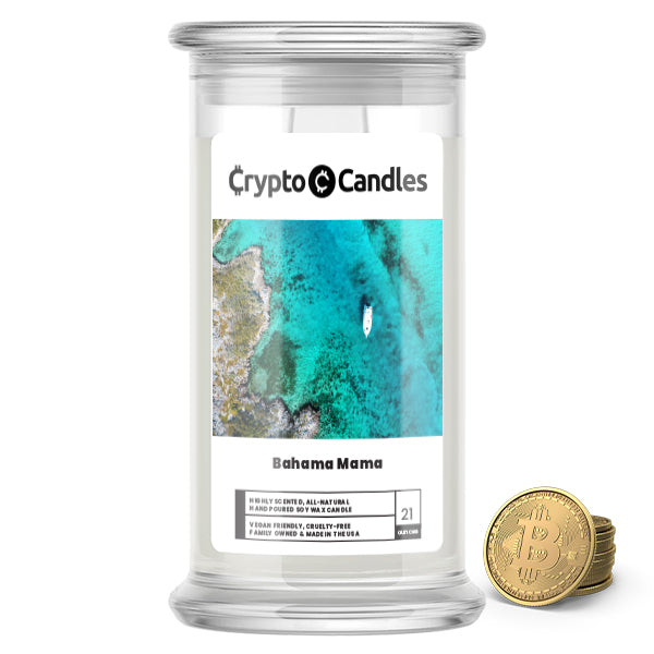 Bahama Mama Crypto Candle