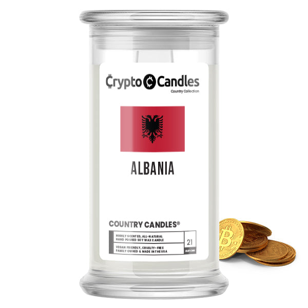 Albania Country Crypto Candles