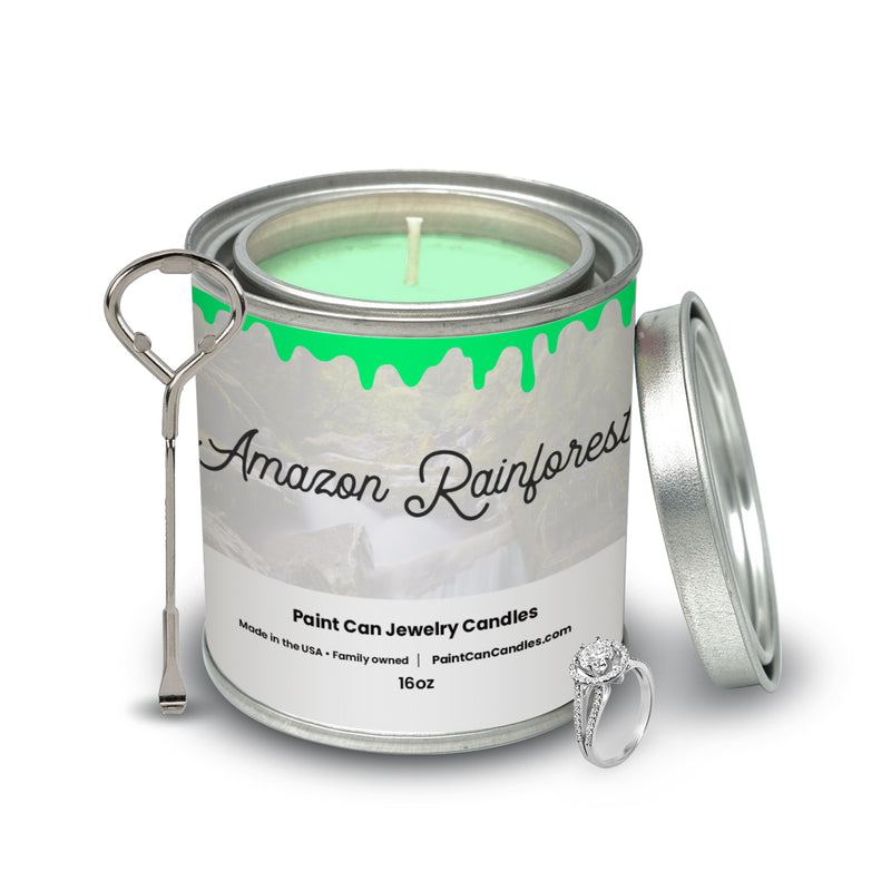 Amazon Rainforest - Paint Can Jewelry Candles