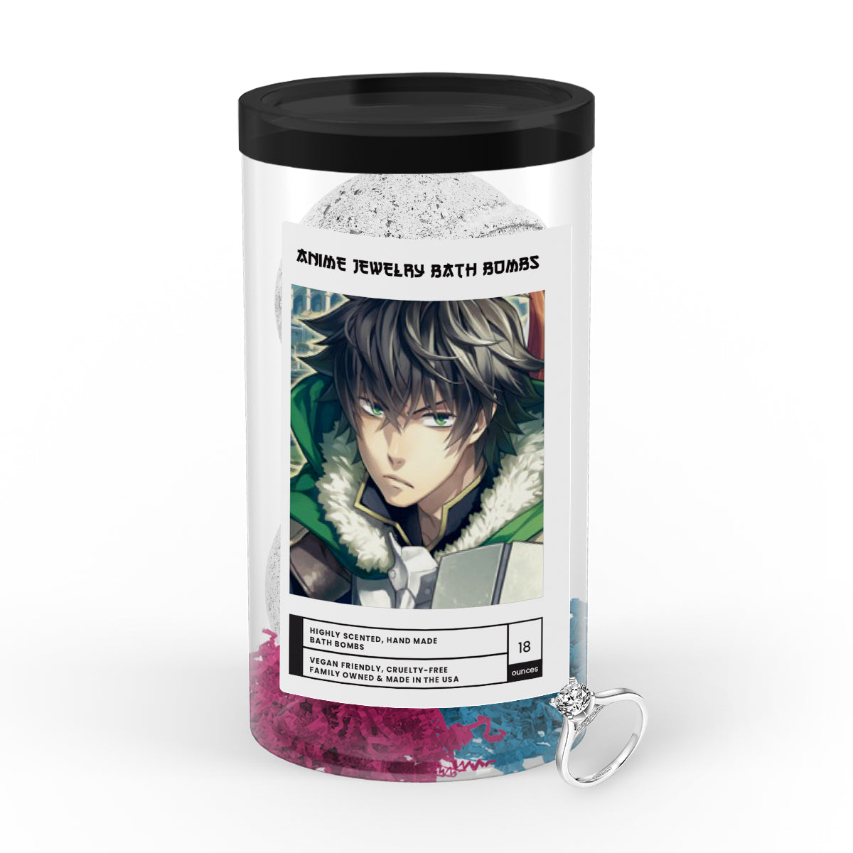 Iwatani, Naofumi (岩谷 尚文) | Anime Jewelry Bath Bombs