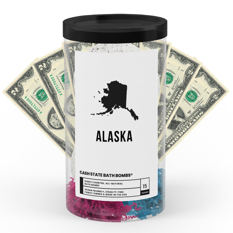 Alaska Cash State Bath Bombs