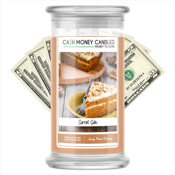 Carrot Cake Cash Money Candle