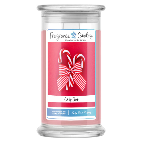 Candy Cane Fragrance Candle