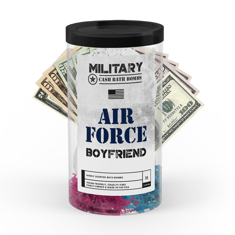 Air Force Boyfriend | Military Cash Bath Bombs