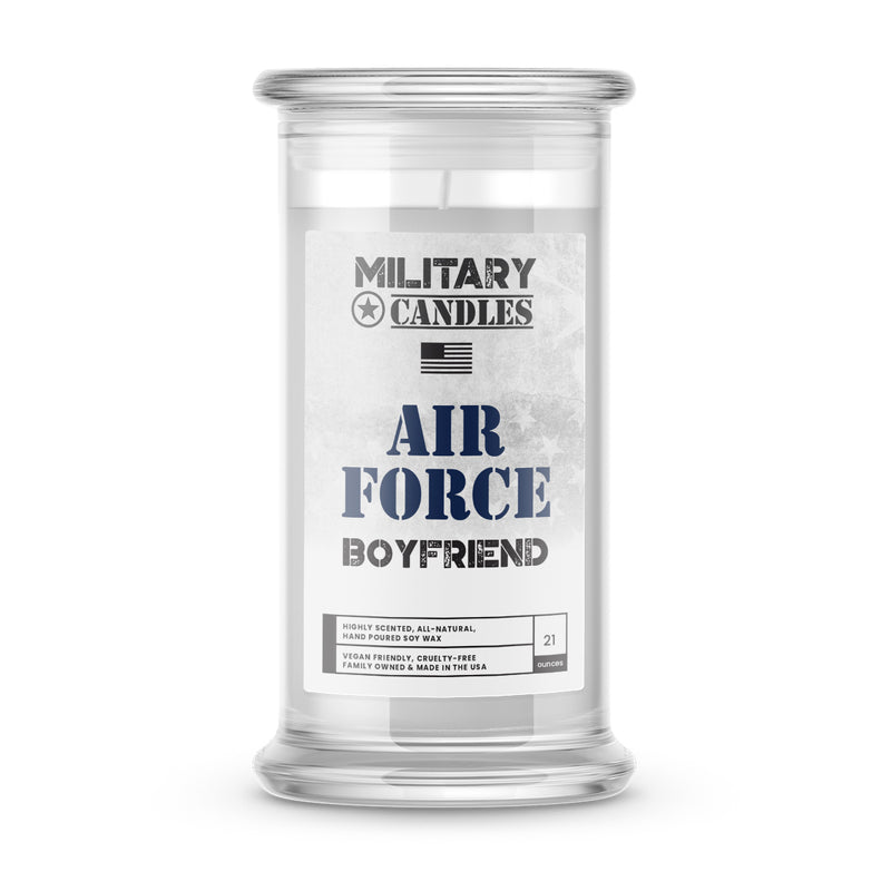 Air Force Boyfriend | Military Candles