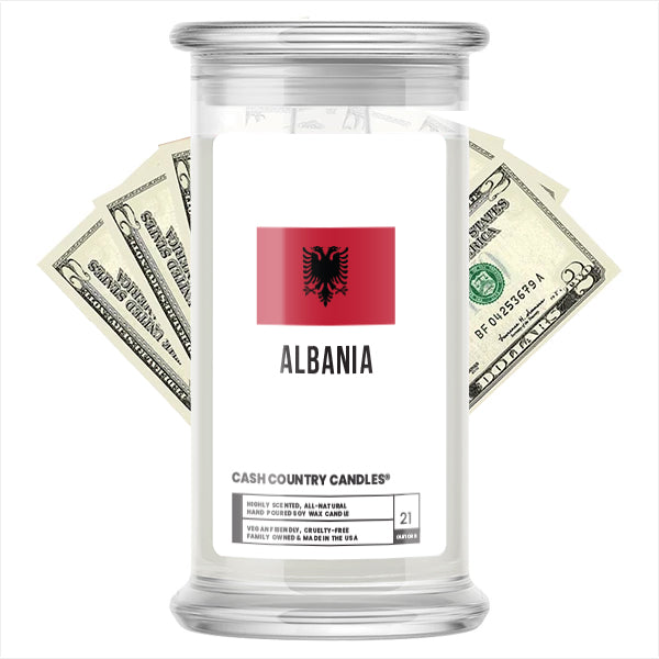 Albania Cash Country Candles