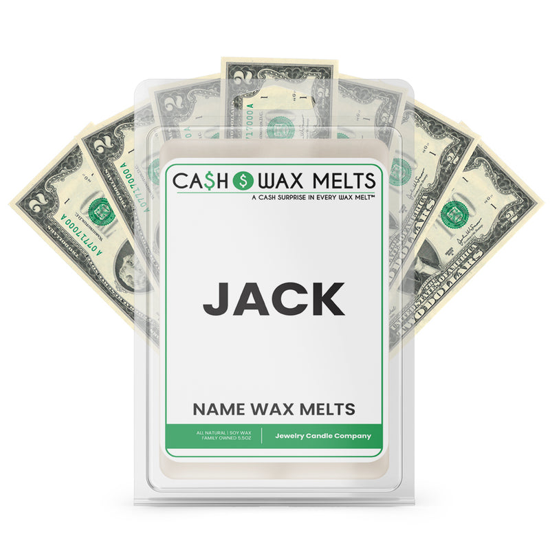 JACK Name Cash Wax Melts