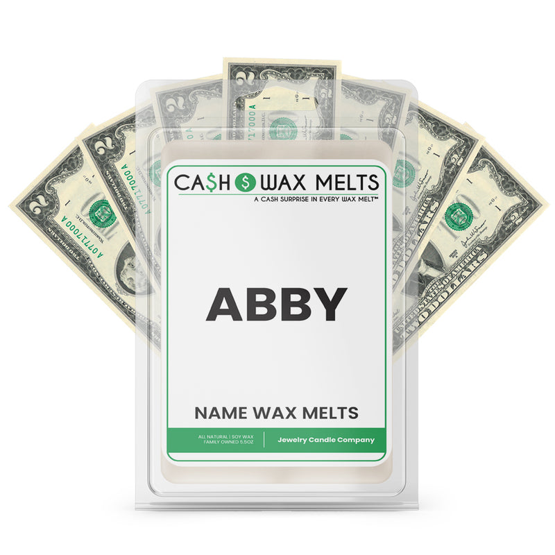 ABBY Name Cash Wax Melts