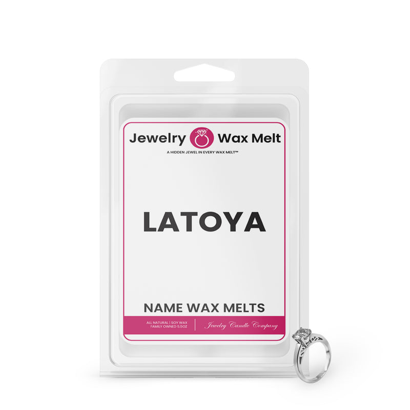 LATOYA Name Jewelry Wax Melts