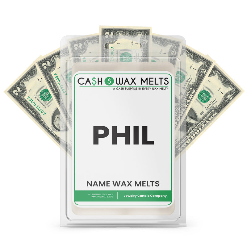 PHIL Name Cash Wax Melts