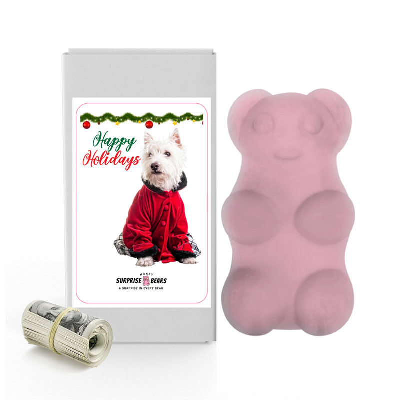 Happy Holidays | Christmas Surprise Cash Bears