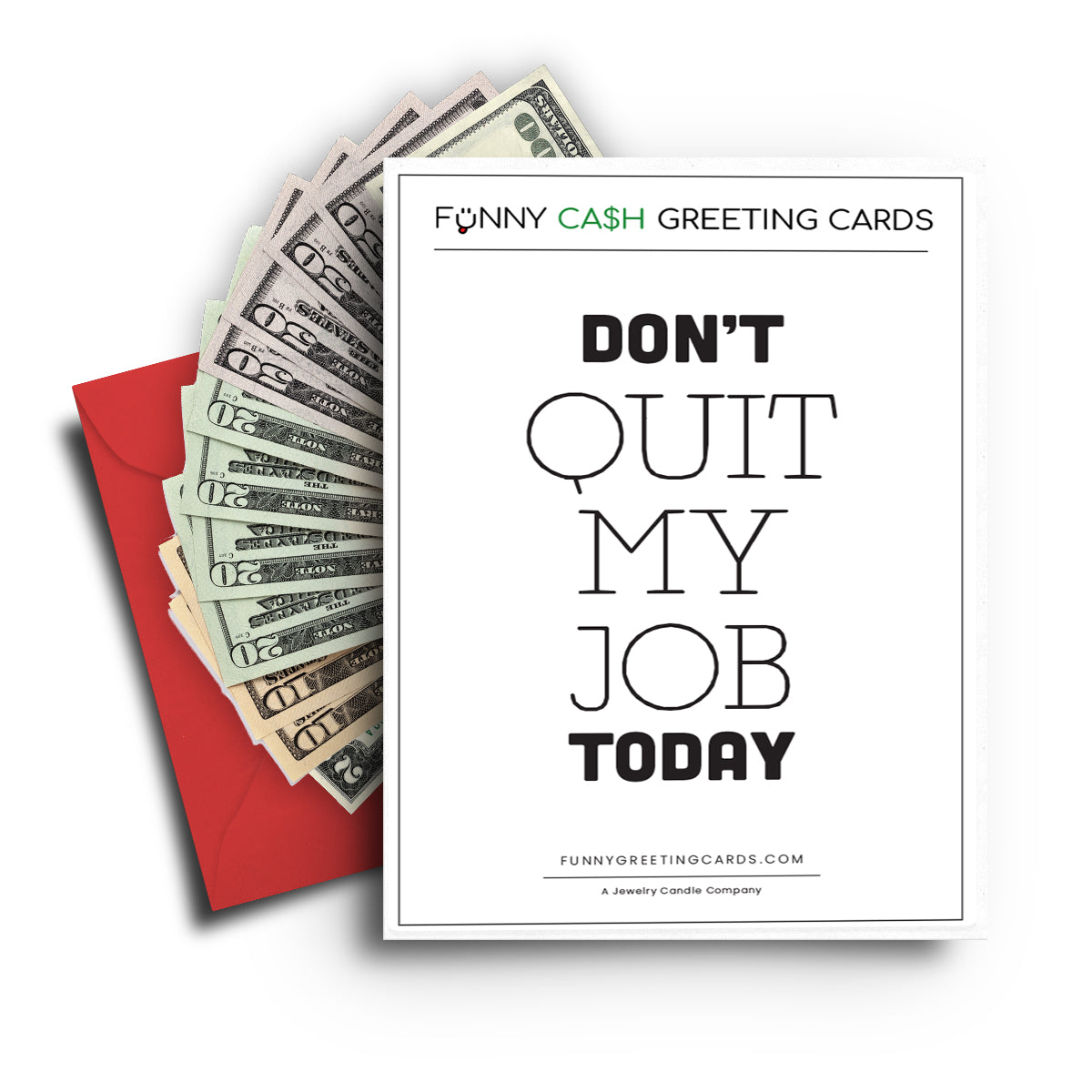 Don't Steal My Shit Funny Cash Greeting Cards