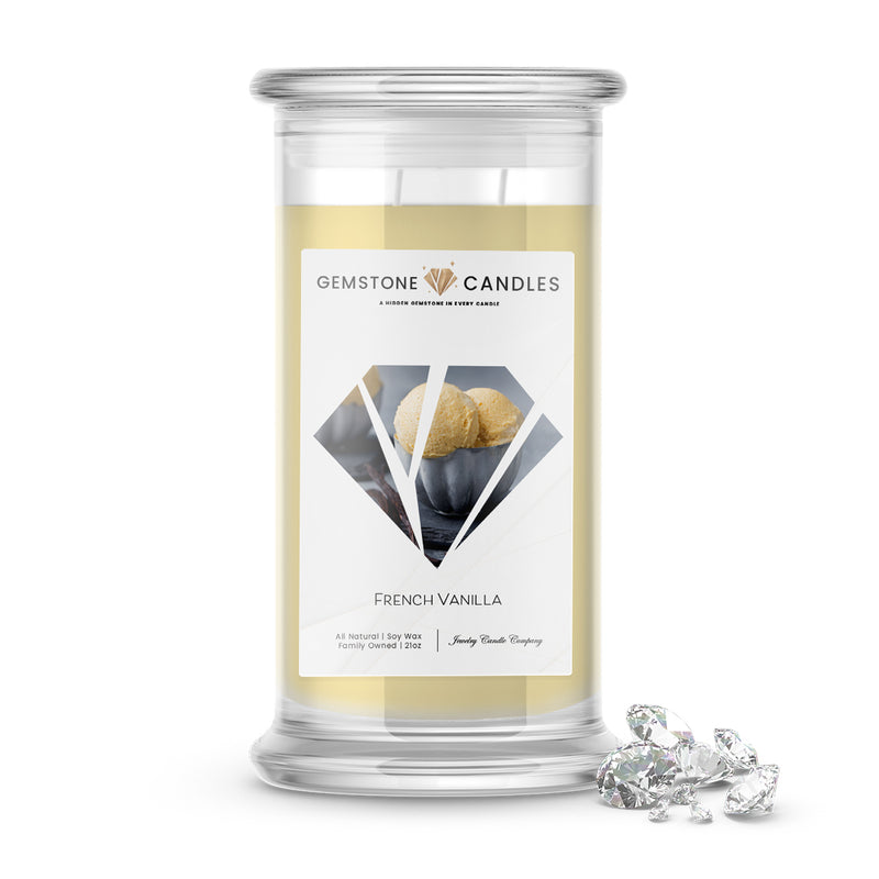French Vanilla | Gemstone Candles