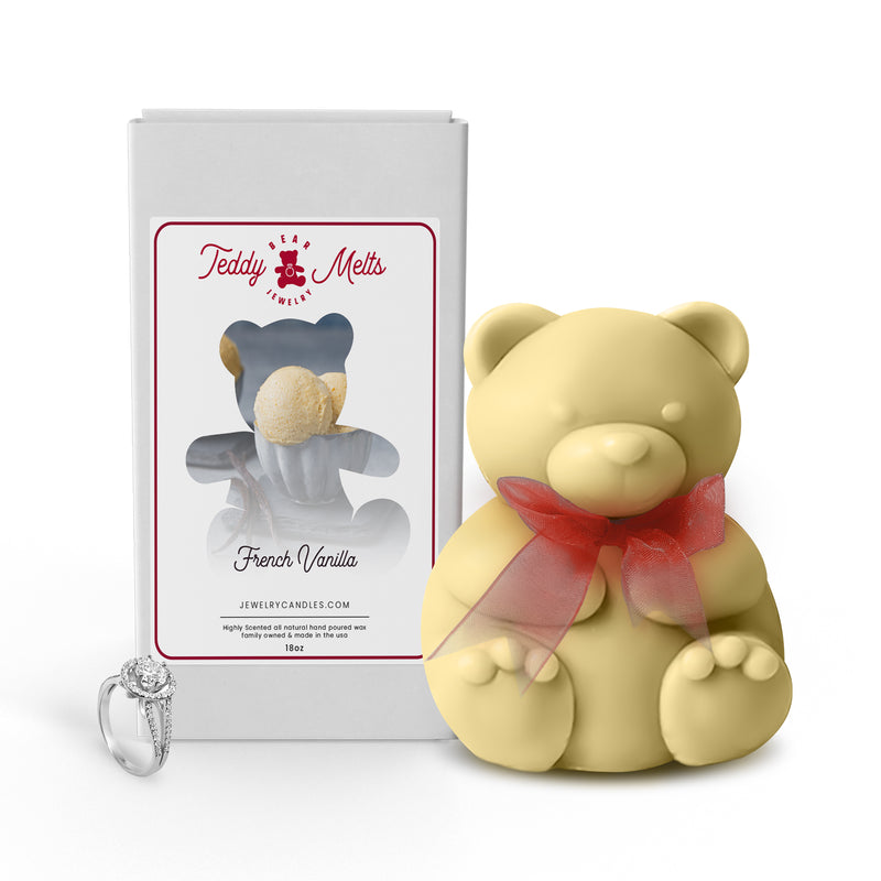 French Vanilla GIANT Teddy Bear Jewelry Wax Melts