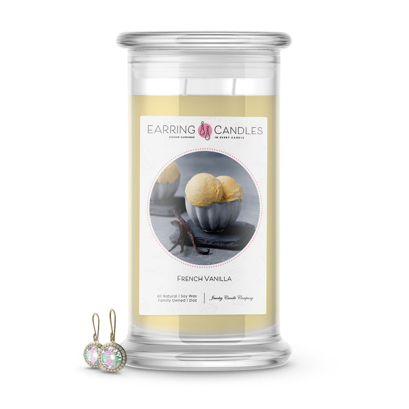 French Vanilla | Earring Candles