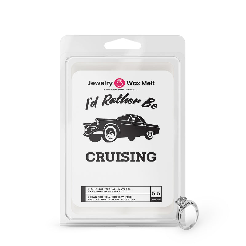I'd rather be Cruising Jewelry Wax Melts