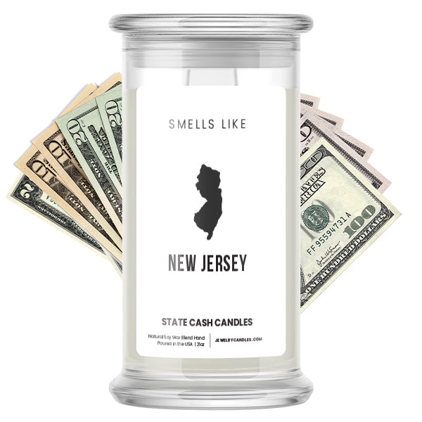 Smells Like New Jersey State Cash Candles
