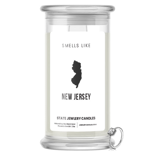 Smells Like New Jersey State Jewelry Candles