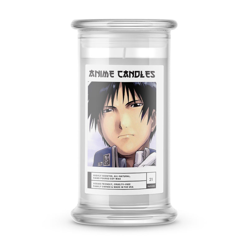 mustang, roy Anime Candles