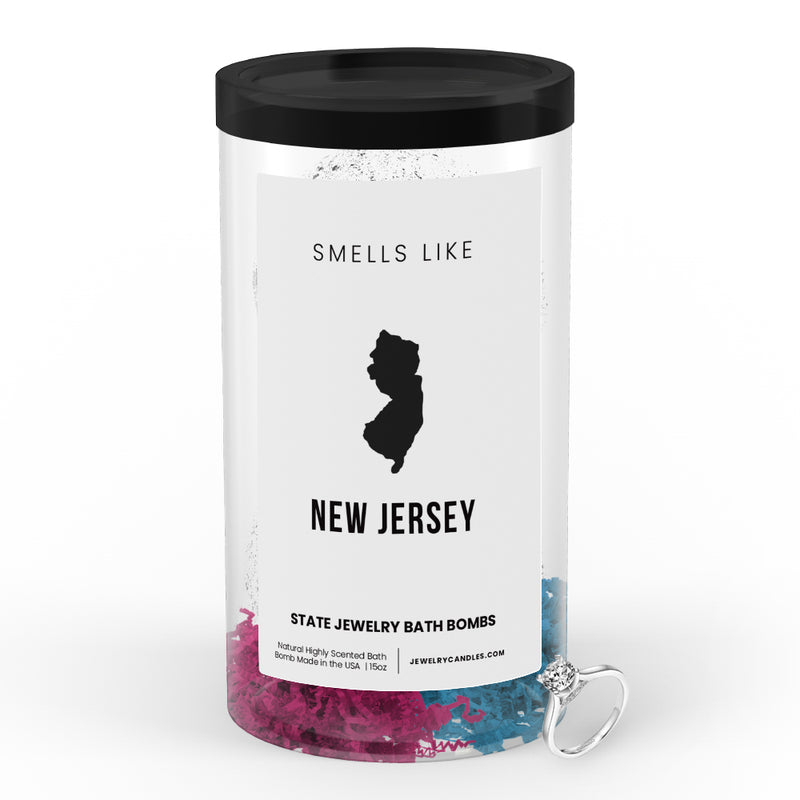 Smells Like New Jersey State Jewelry Bath Bombs