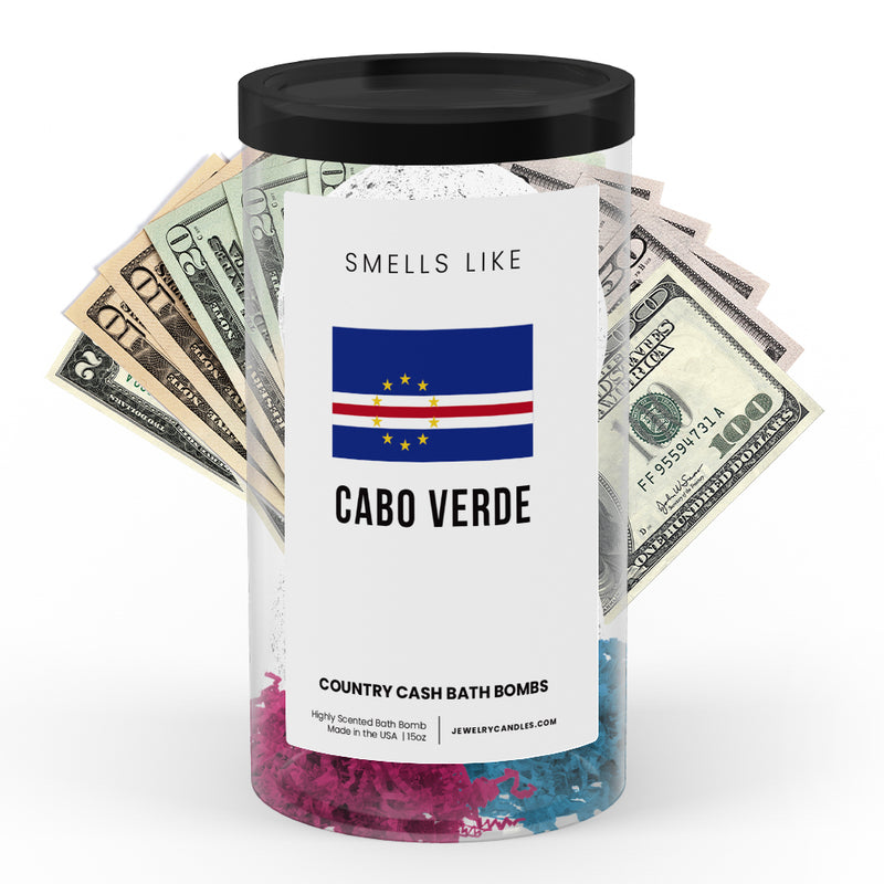 Smells Like Cabo Verde Country Cash Bath Bombs