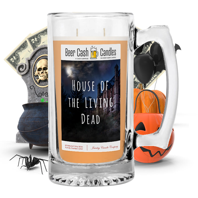 House of the living dead Beer Cash Candle