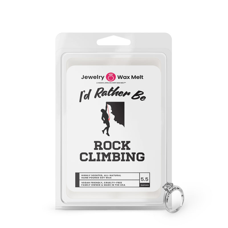 I'd rather be Rock Climbing Jewelry Wax Melts