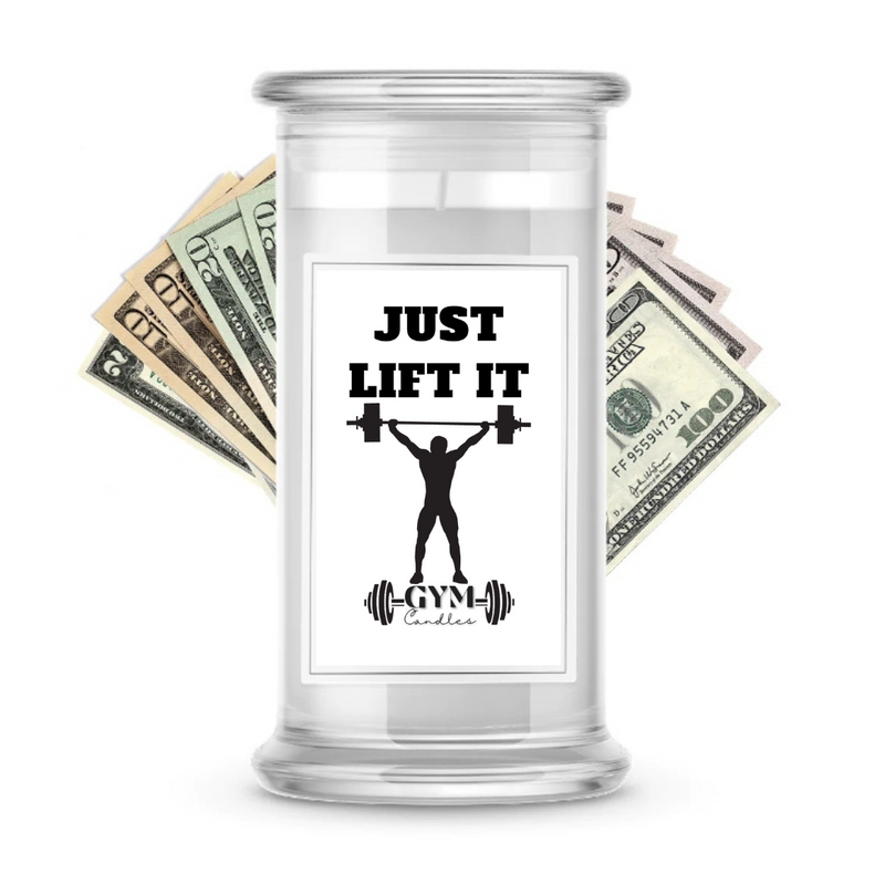 Just Lift it | Cash Gym Candles