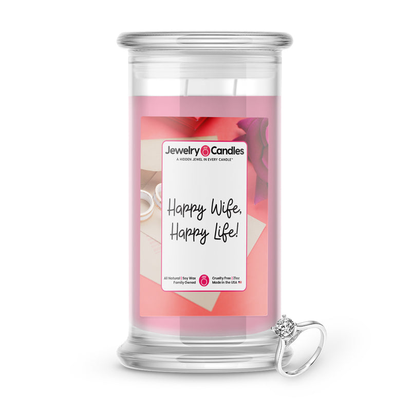 Happy Wife, Happy Life! Jewelry Candle
