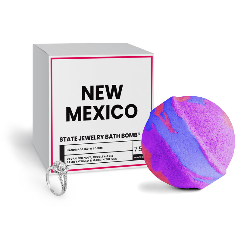 New Mexico State Jewelry Bath Bomb