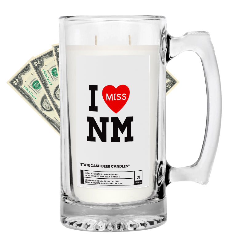 I miss NM State Cash Beer Candles