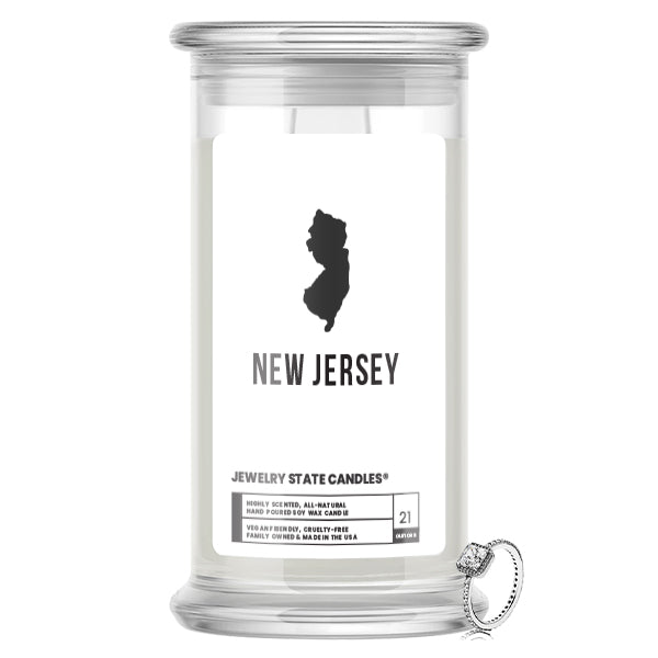 New Jersey Jewelry State Candles