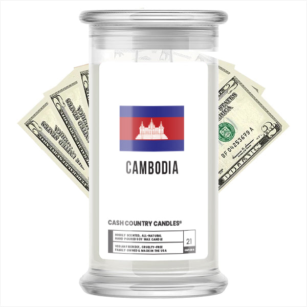 Cambodia Cash Country Candles