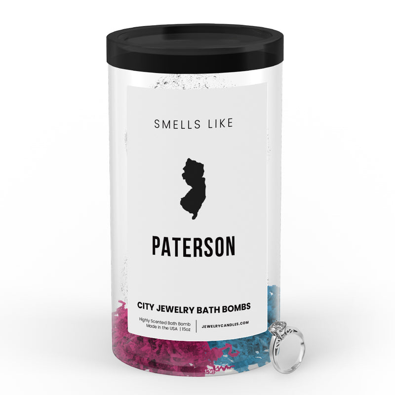 Smells Like Paterson City Jewelry Bath Bombs