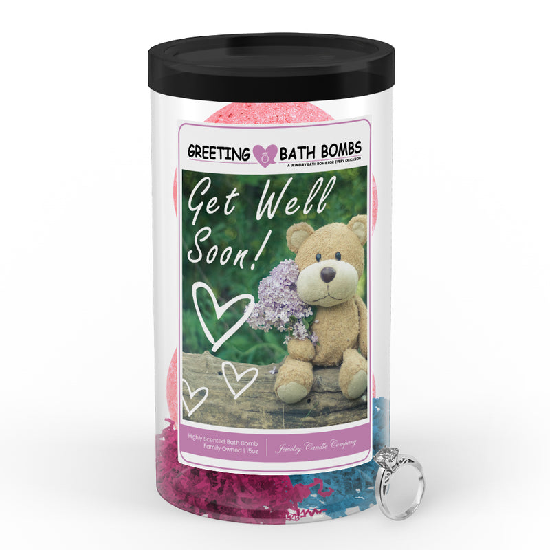 Get Well Soon Greetings Bath Bombs