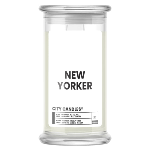 New Yorker City Candle