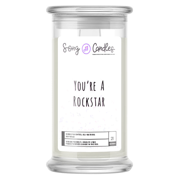 You're A Rockstar | Song Candles