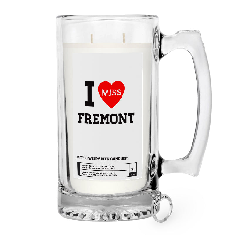 I miss Fremont City Jewelry Beer Candles