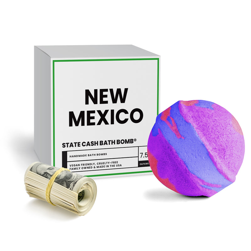 New Mexico State Cash Bath Bomb