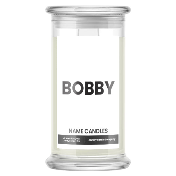 BOBBY Name Candles