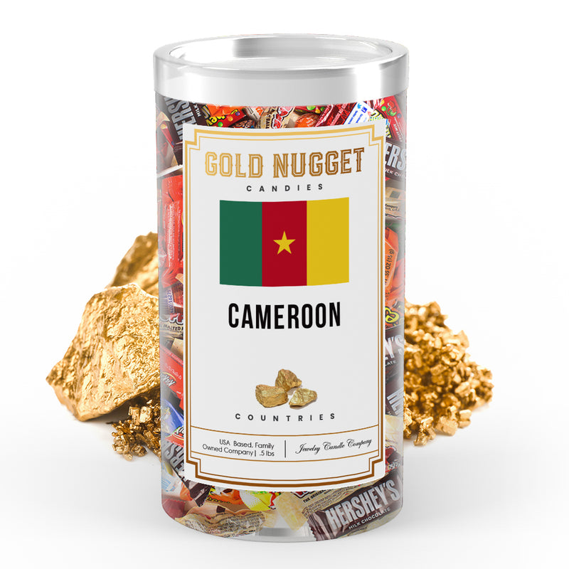 Cameroon Countries Gold Nugget Candy