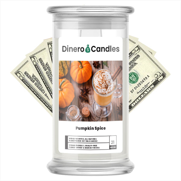 Pumpkin Spice - Dinero Candles