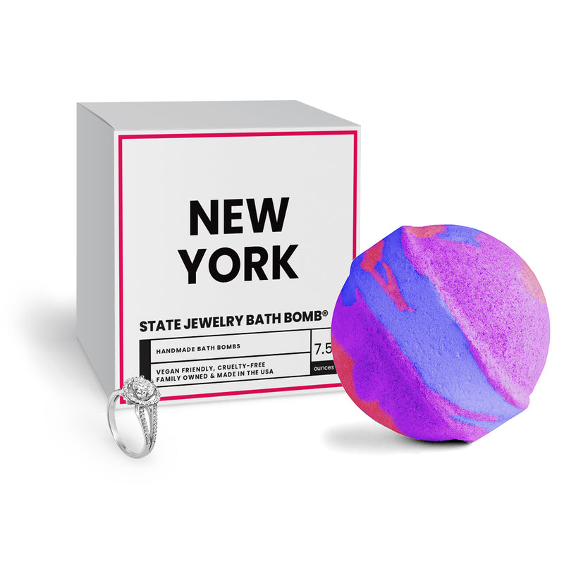 New York State Jewelry Bath Bomb