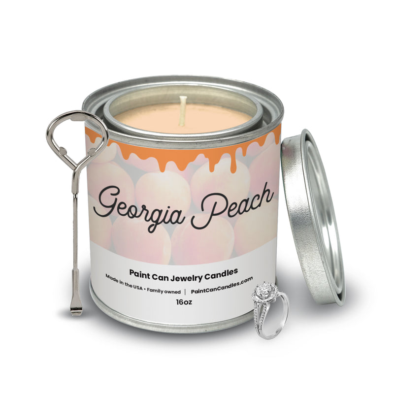 Georgia Peach - Paint Can Jewelry Candles