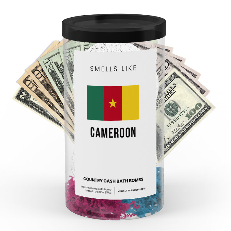 Smells Like Cameroon Country Cash Bath Bombs