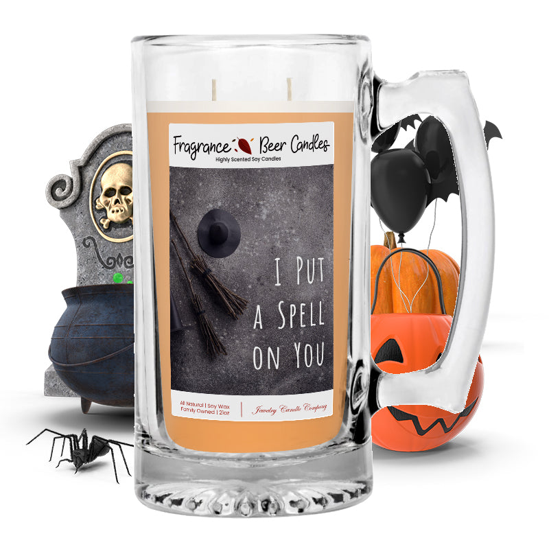 I pull a spell on you Fragrance Beer Candle