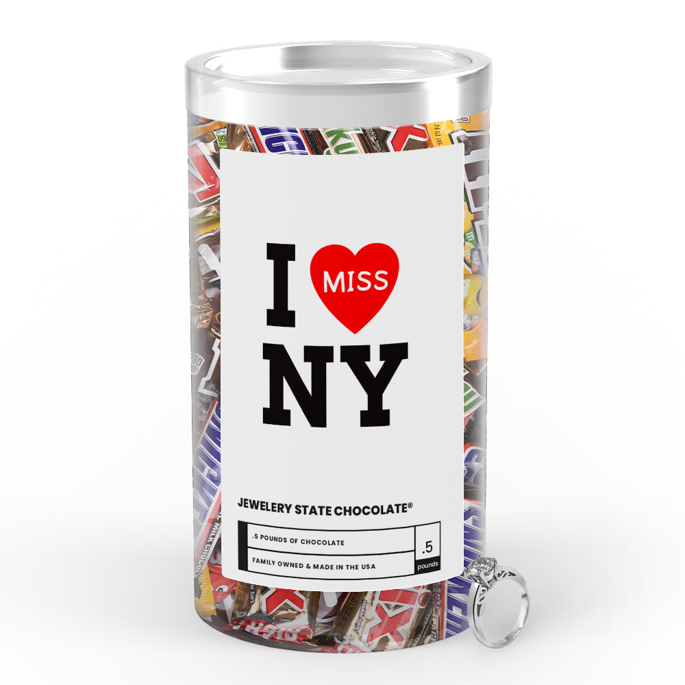 I miss NY Jewelry State Chocolate