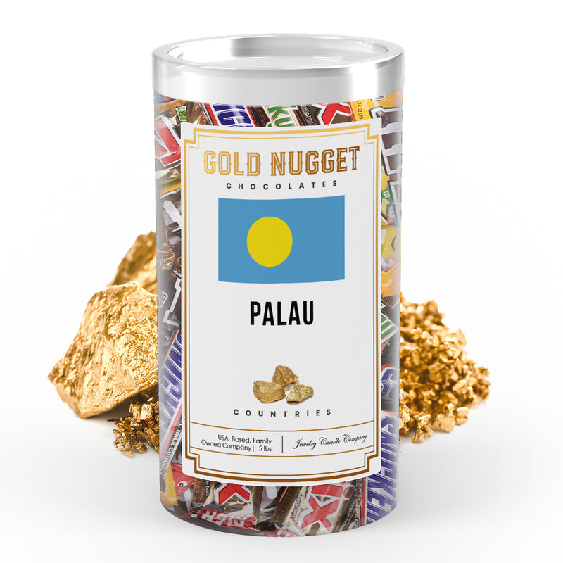 Palau Countries Gold Nugget Chocolates
