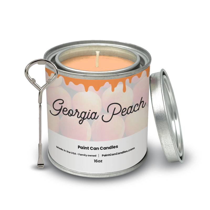 Georgia Peach - Paint Can Candles