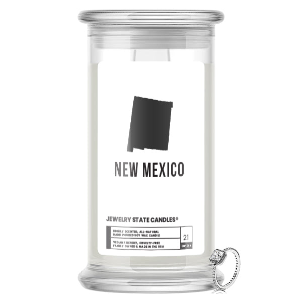 New Mexico Jewelry State Candles